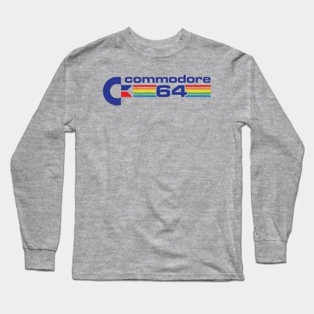 Commodore 64 retro Long Sleeve T-Shirt by G! Zone